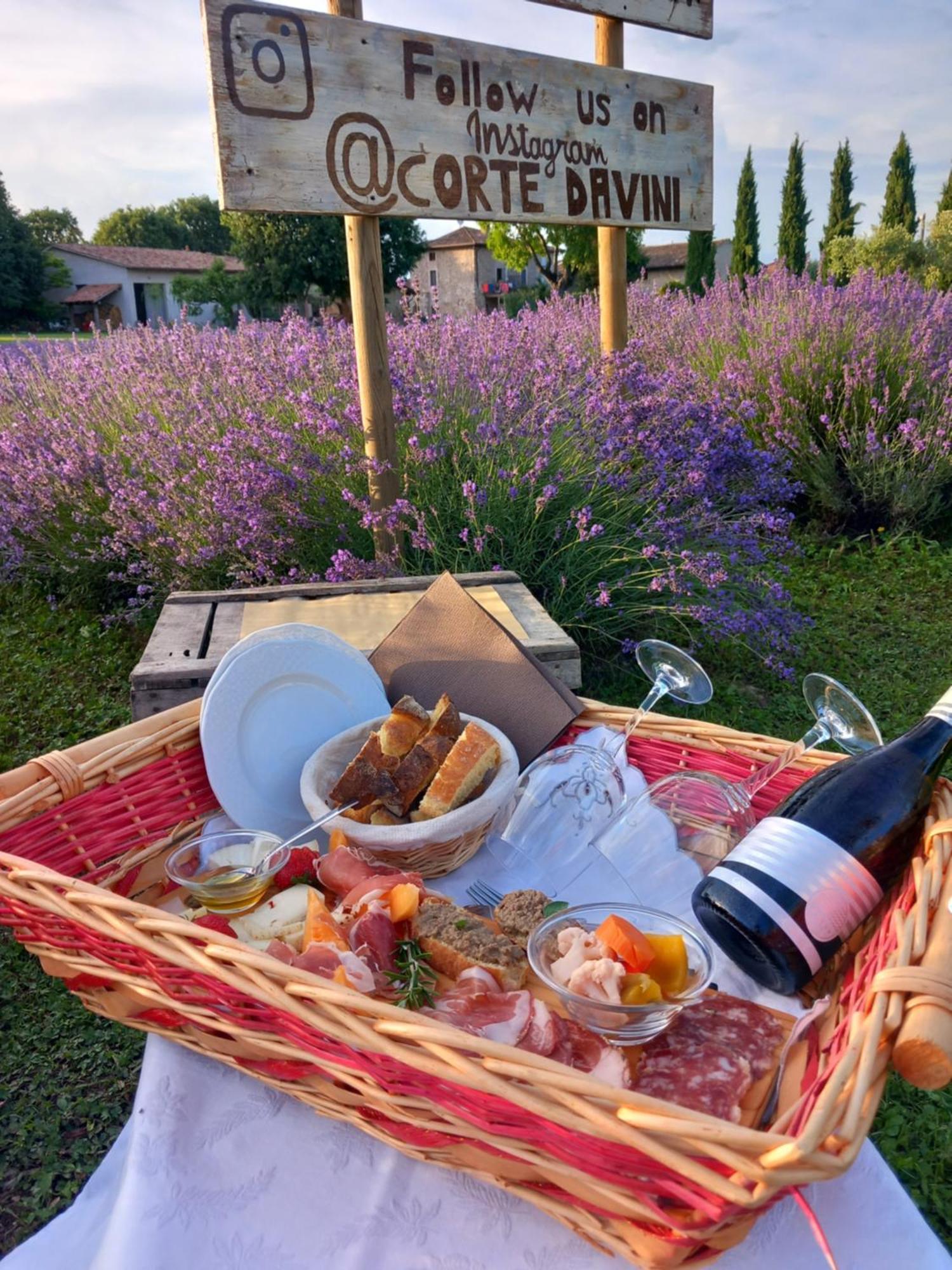 Corte Davini Agriturismo Monzambano Kültér fotó